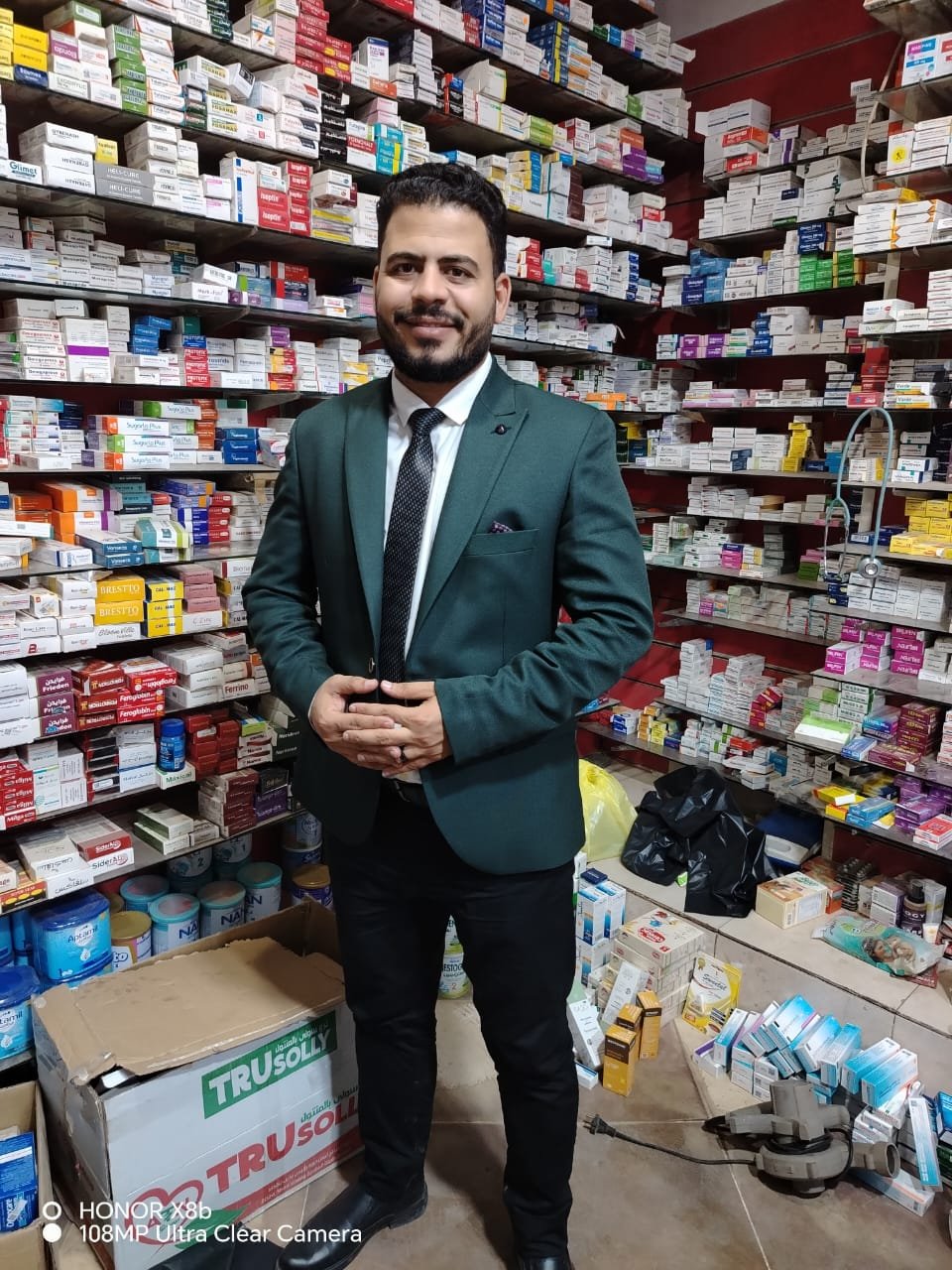 الدكتور مصطفى نبيل الريان صيدلي وقيادي مجتمعي بمحافظة الجيزة